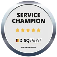 DISQ Service Champion - misterwater GmbH